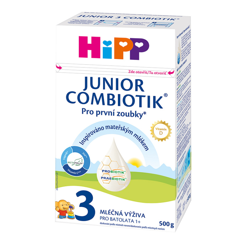 HIPP 3 Combiotik junior mléčná výživa 500 g