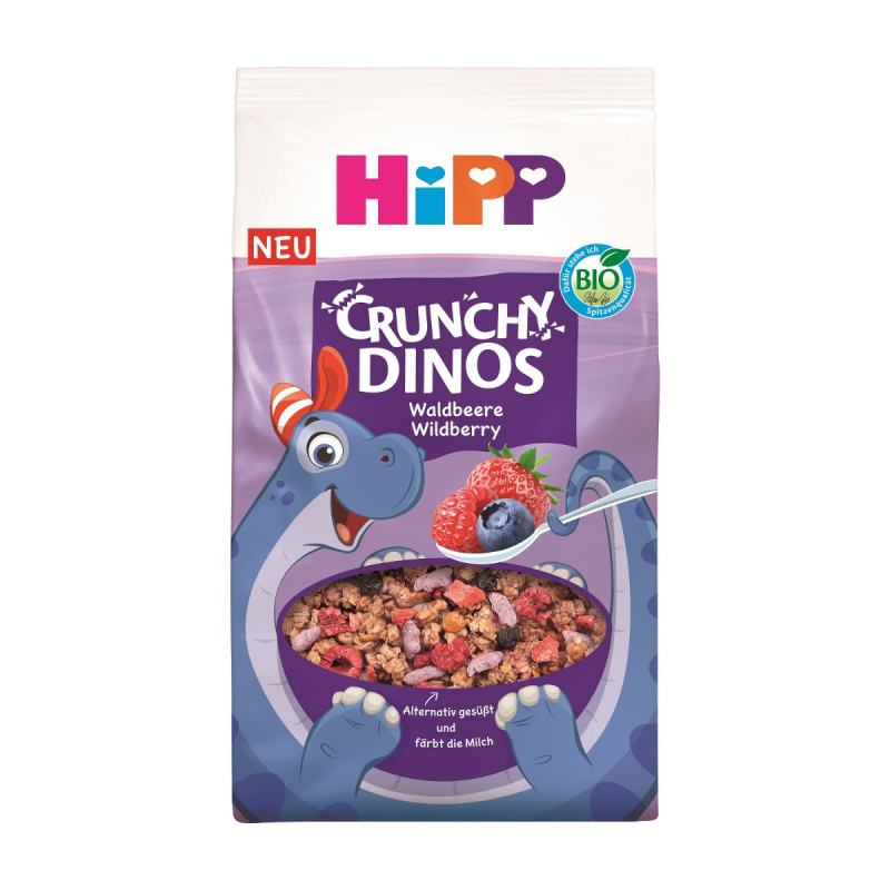 HiPP BIO Dino křupavé müsli ovoce