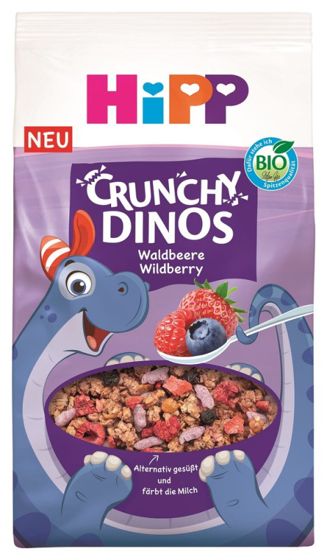 HiPP BIO Dino křupavé müsli ovoce