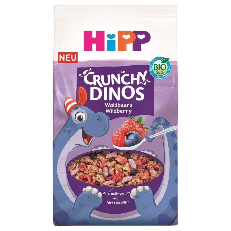 HiPP BIO Dino křupavé müsli ovoce
