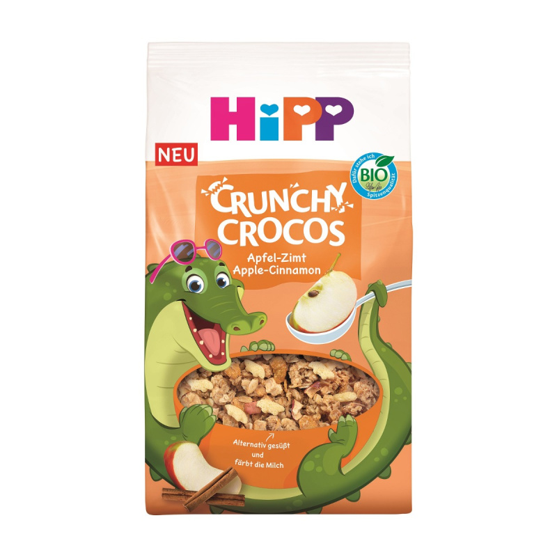 HiPP BIO Kroko křupavé müsli jablko a skořice