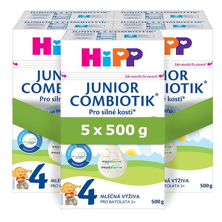HiPP 4 Combiotik junior mléčná výživa 5 x 500 g