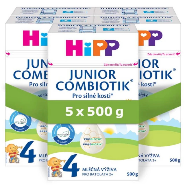 HiPP 4 Combiotik junior mléčná výživa 5 x 500 g