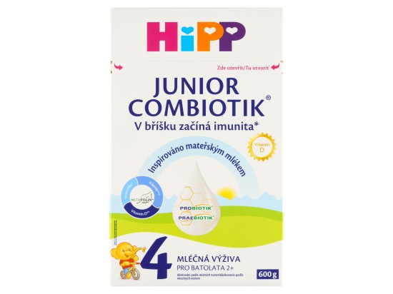 HiPP Batolecí mléko HiPP 4 Junior Combiotik 600g