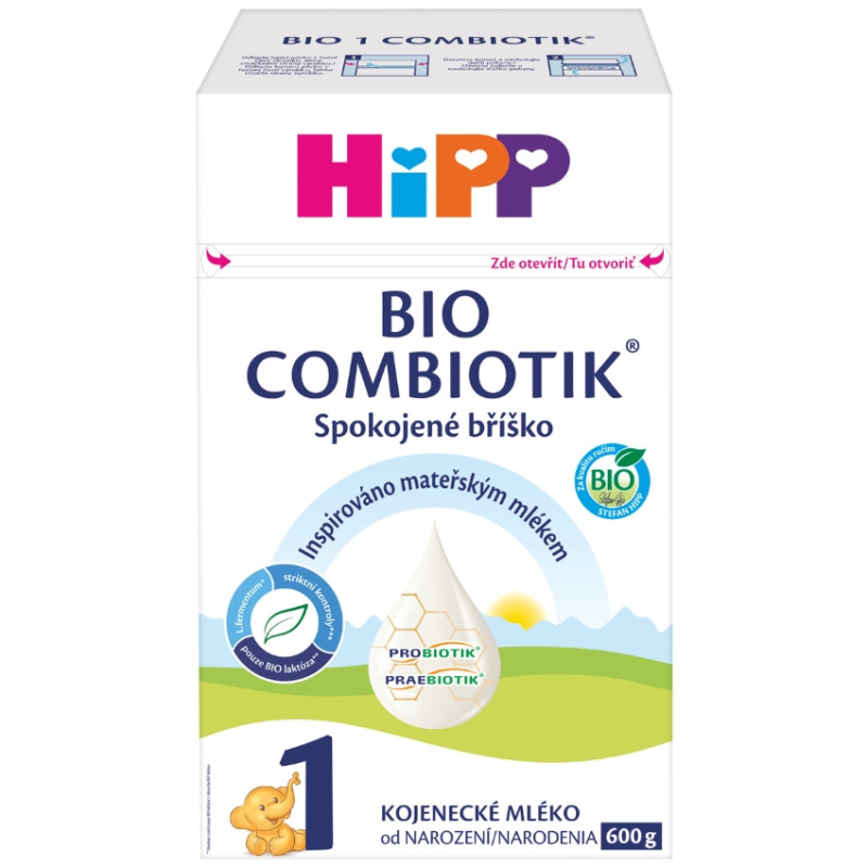 HiPP 1 Combiotik kojenecké mléko BIO 600g