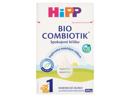 HiPP 1 Combiotik kojenecké mléko BIO 600g