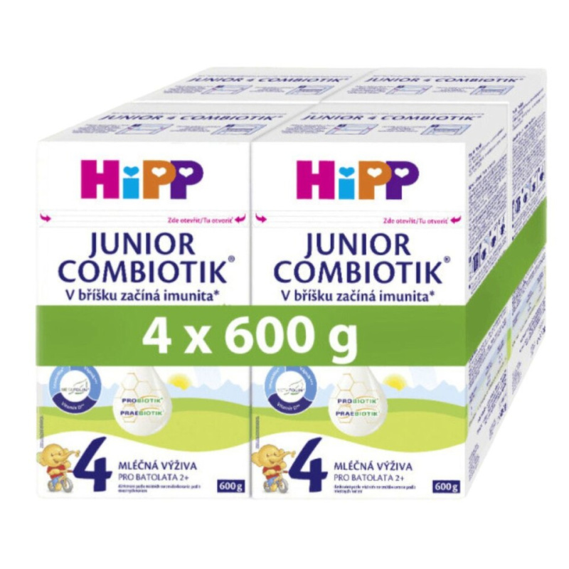Hipp 4 Junior Combiotik Batolecí mléko 4x600 g