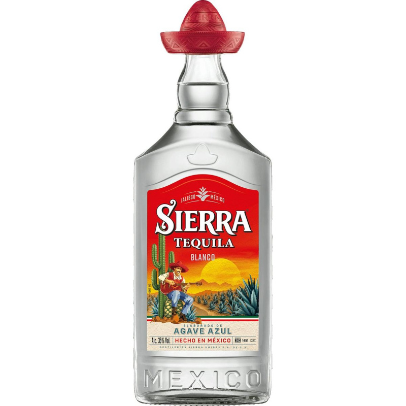 Sierra Tequila Blanco 35% obj.