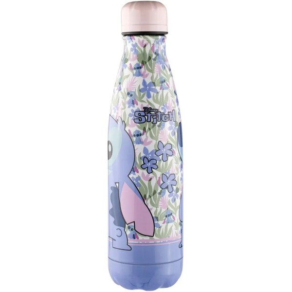 Láhev na vodu Lilo and Stitch - Stitch Flowers 500 ml