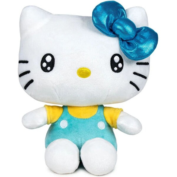 Plyšák Hello Kitty - Anniversary Kitty 58 cm tyrkysová