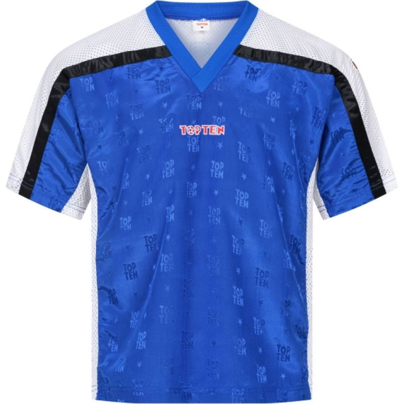 TOP TEN pointfighting mikina (WAKO APPROVED new) czarno - czerwone+XXXS