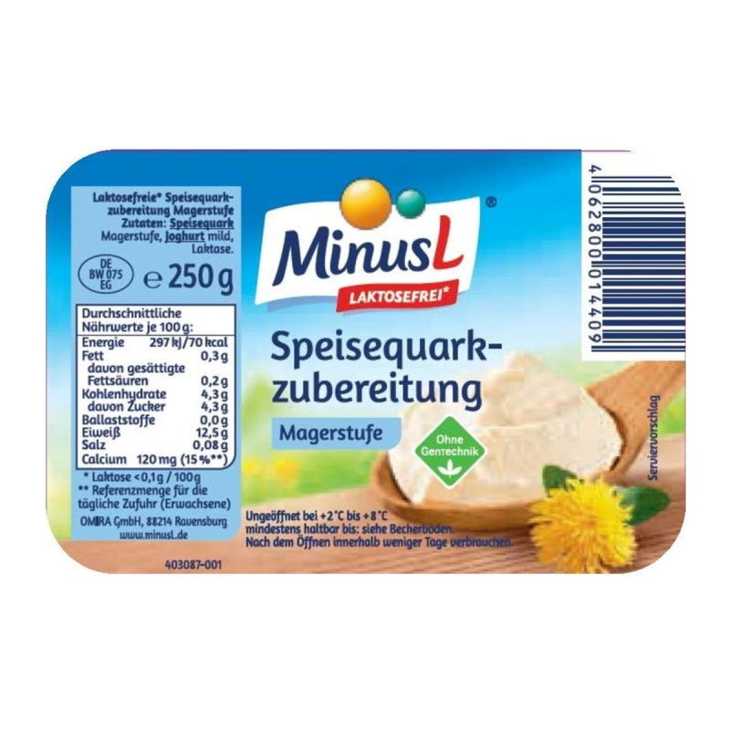 Minus L Tvaroh měkký se sníženým obsahem laktózy