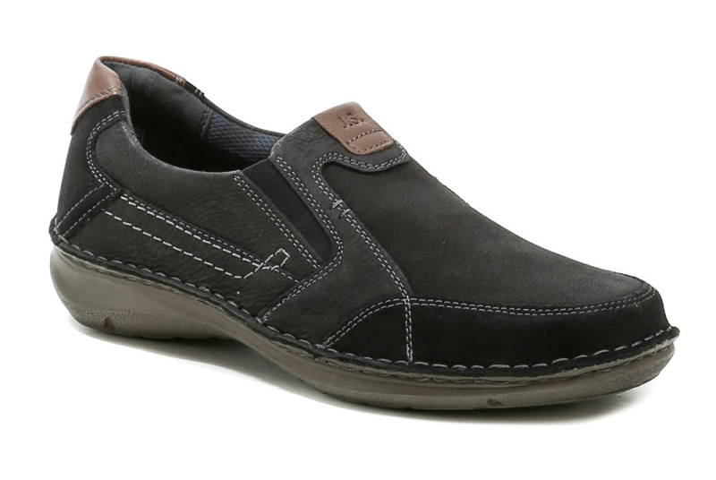 Josef Seibel 44901 černé pánské polobotky EUR 42
