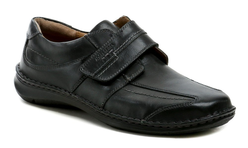 Josef Seibel 44902-859 černé pánské nadměrné polobotky EUR 48
