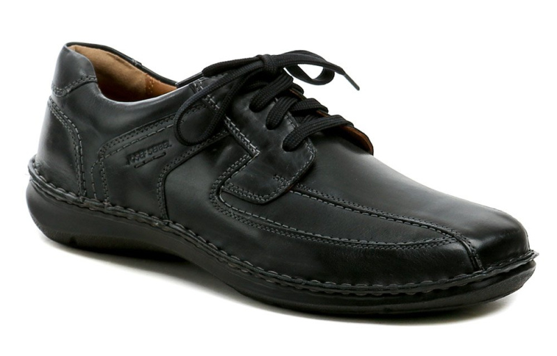 Josef Seibel 44908-859 černé pánské nadměrné polobotky EUR 50