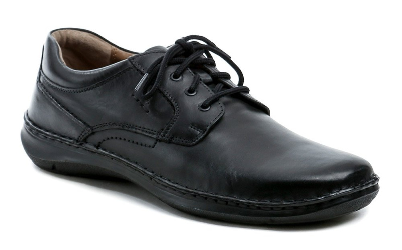 Josef Seibel 44906 černé pánské nadměrné polobotky EUR 48