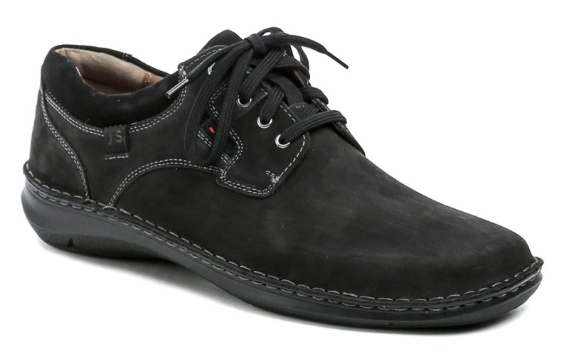 Josef Seibel 44936 černé pánské nadměrné polobotky EUR 49