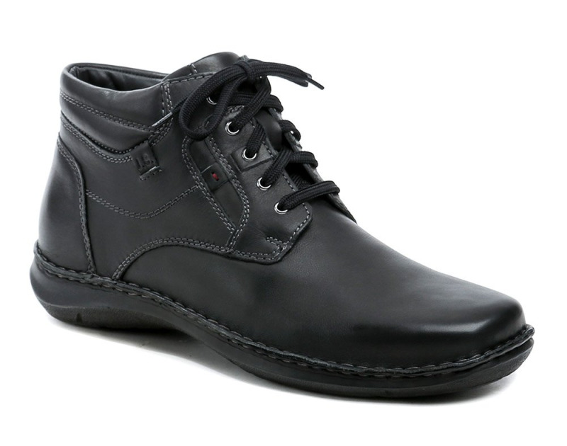 Josef Seibel 44935 černé pánské nadměrné zimní boty EUR 50