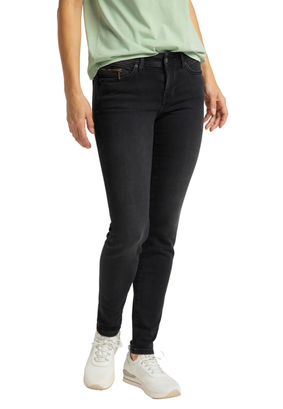 Dámské džíny  MUSTANG Jasmin-Jeggins černé - 29/32