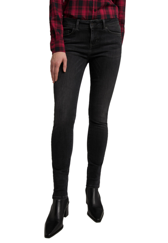 Dámské džíny  MUSTANG Jasmin-Jeggins šedé - 30/32