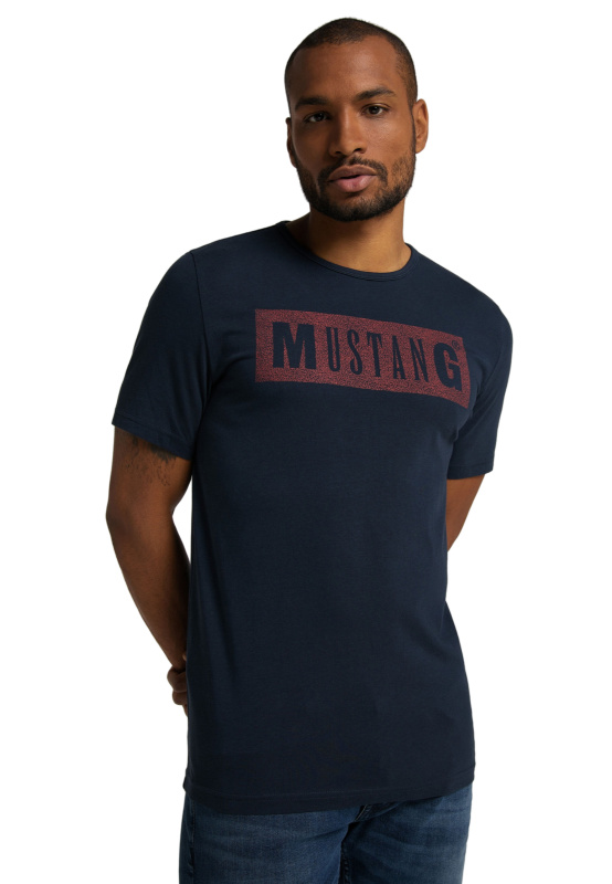 Pánské tričko  MUSTANG  modré - S
