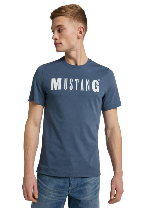 Pánské tričko  MUSTANG  modré - S
