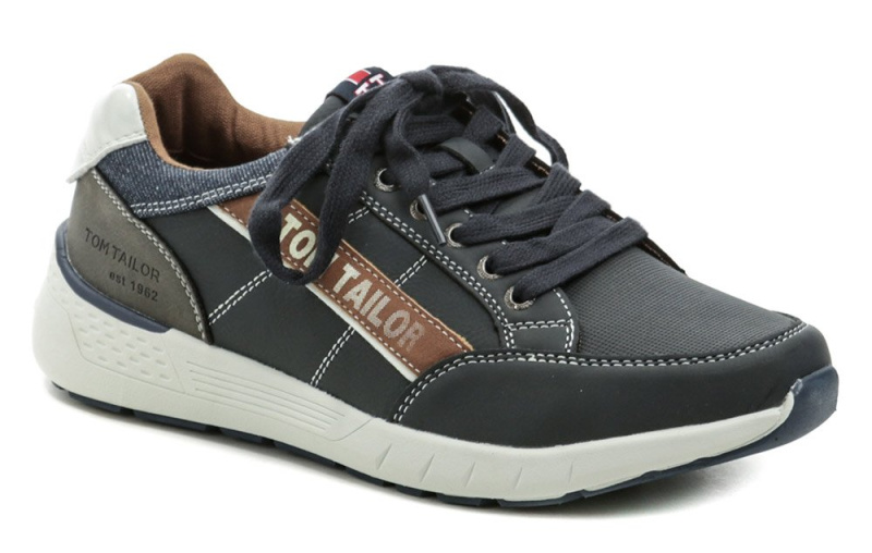 Tom Tailor 1182405 modré pánské polobotky EUR 45