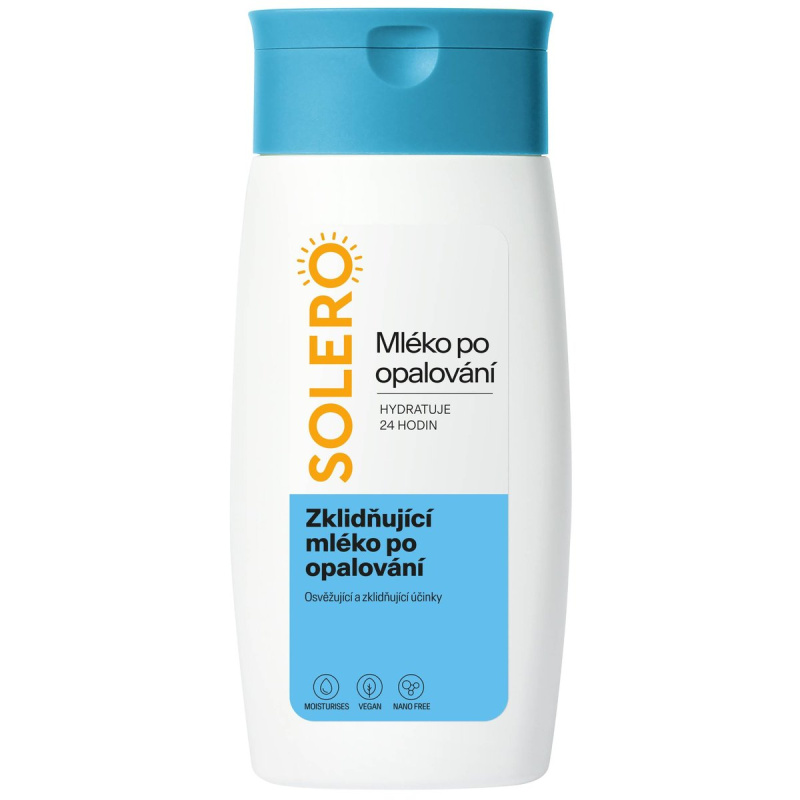 SOLERO Zklidňující mléko po opalování 200ml