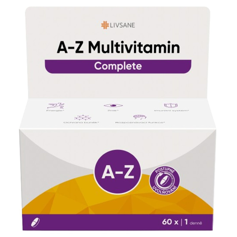 LIVSANE A-Z Multivitamin Complete tbl.60