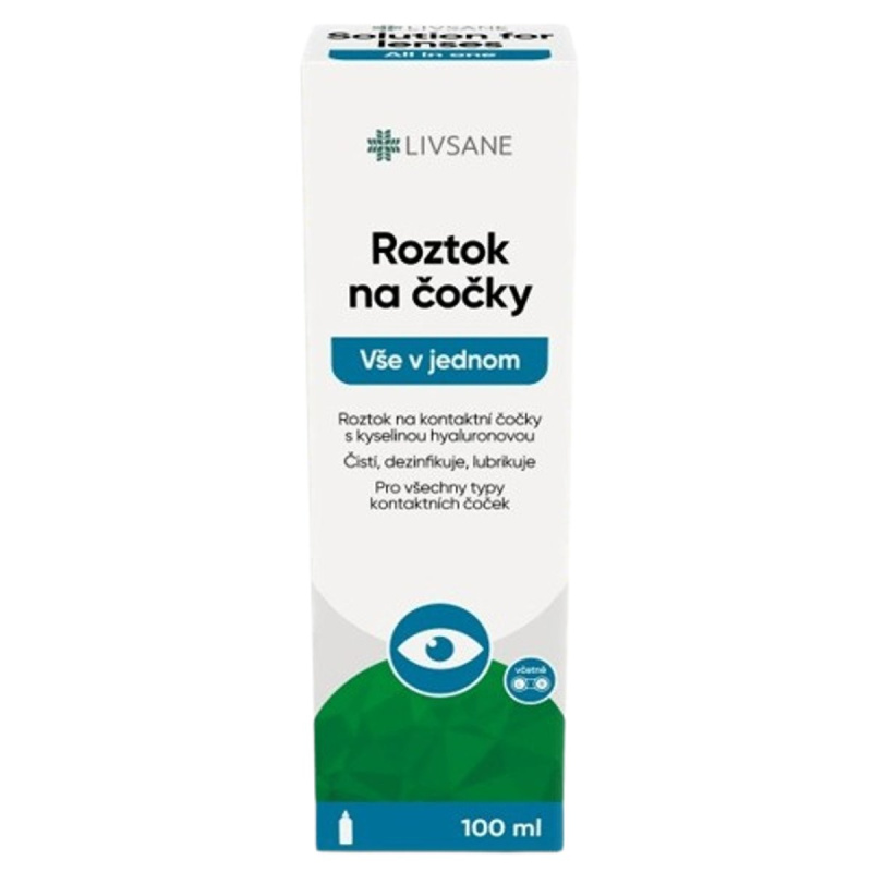 LIVSANE Roztok na kontaktní čočky 100ml