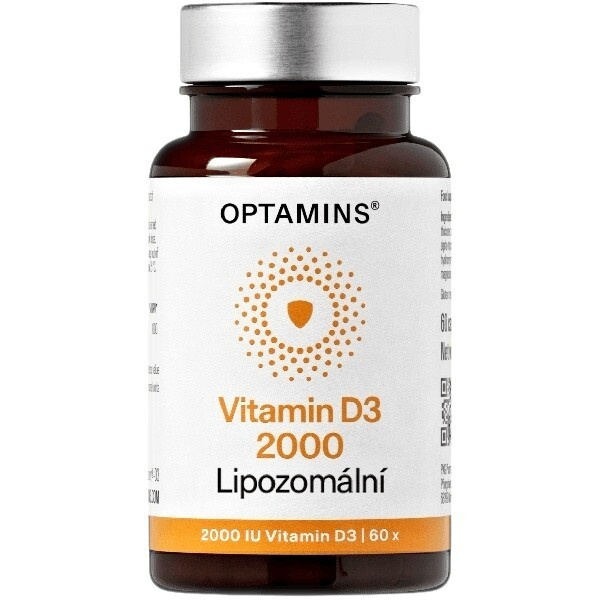 OPTAMINS Lipozomální Vitamin D3 2000 IU cps.60