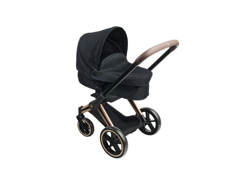 Corolle Kočárek Cybex Black 3 v 1 pro panenky 36-42 cm