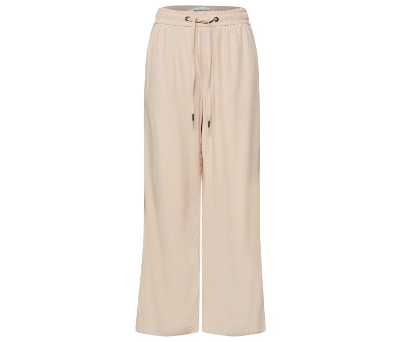 7/8 kalhoty culottes Street One, béžová