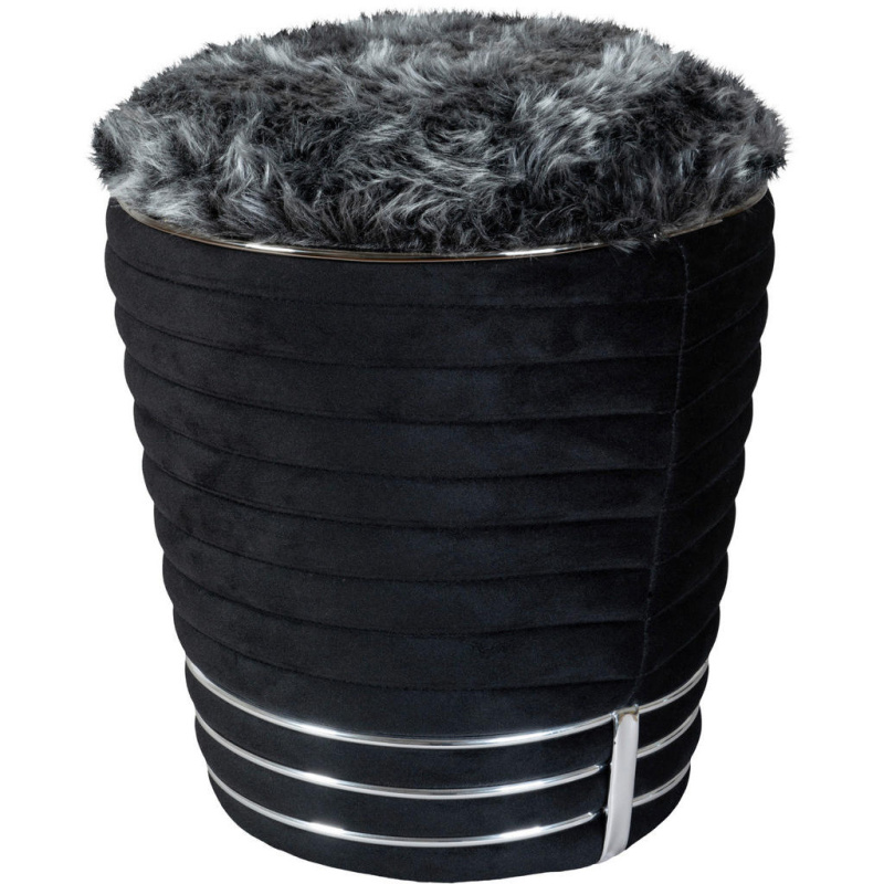 MID.YOU TABURET, textil, 42/50 cm