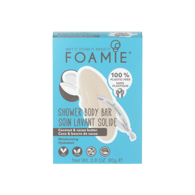 Foamie Shake Your Coconuts Shower Body Bar syndet do sprchy 80 g
