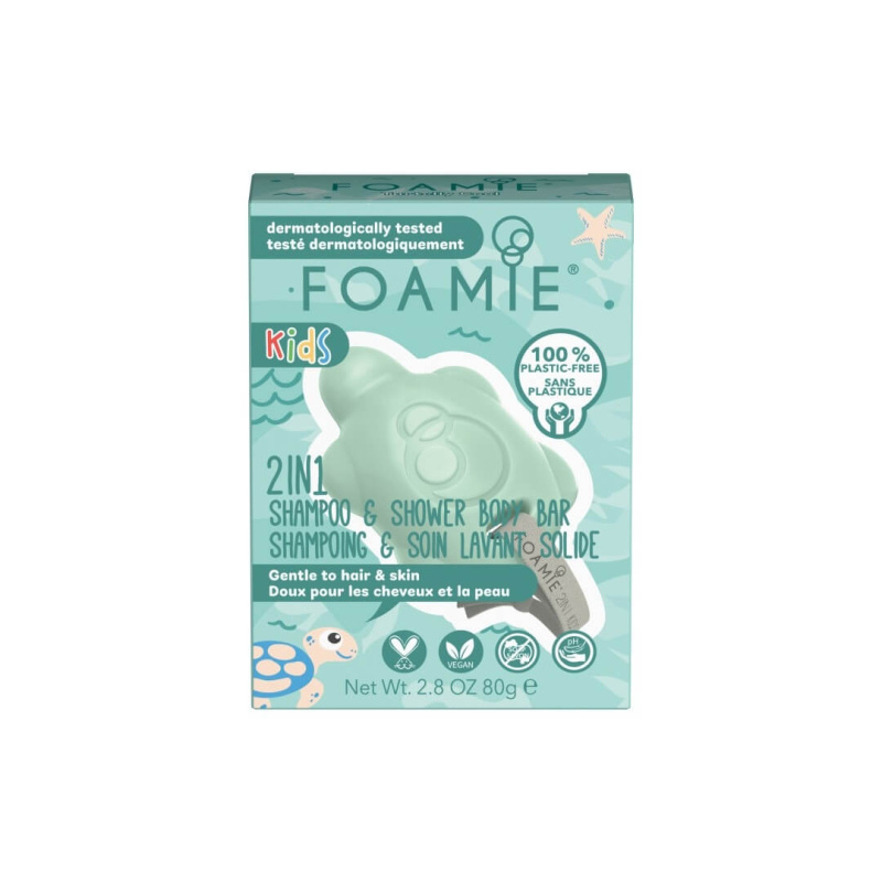 Foamie 2in1 Shower Body Bar for Kids Mango tuhá sprchová péče 80 g