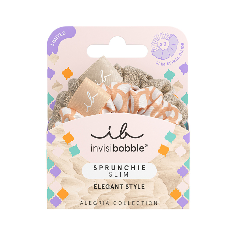 invisibobble Alegria Sprunchie Slim gumičky do vlasů 2x1 ks