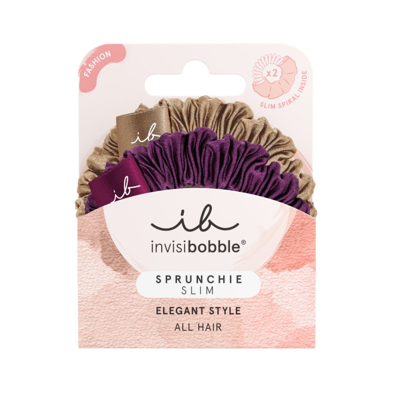 invisibobble Sprunchie Slim The Snuggle is Real gumičky do vlasů 2 ks