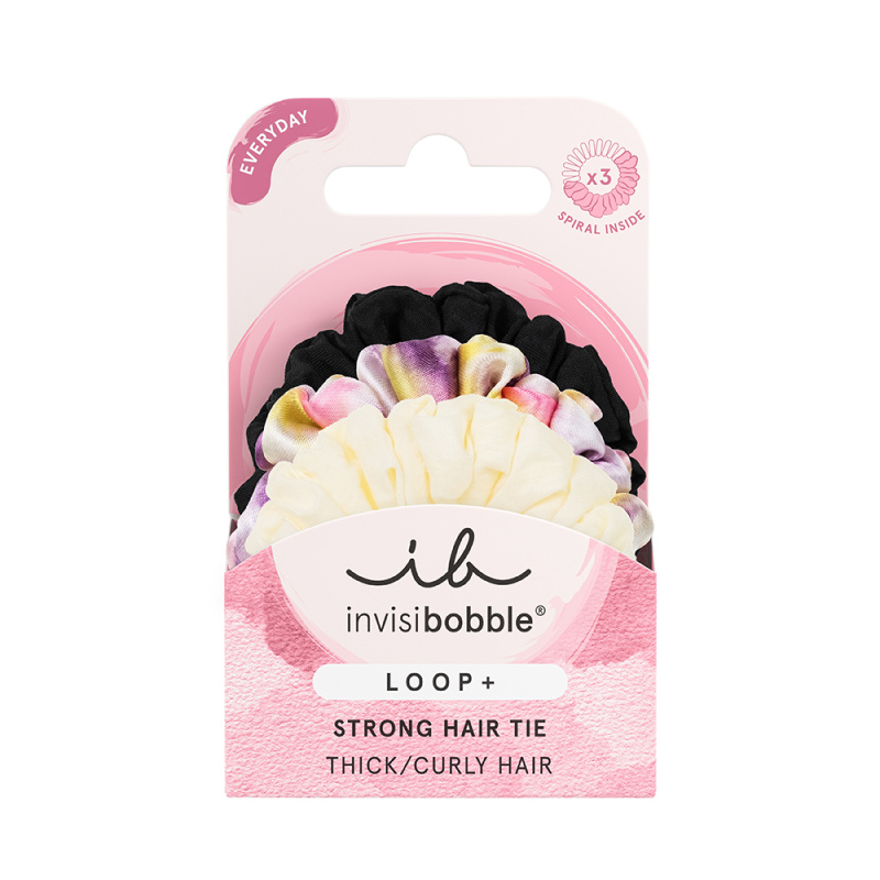 invisibobble LOOP+ Be Strong gumičky do vlasů 3x1 ks