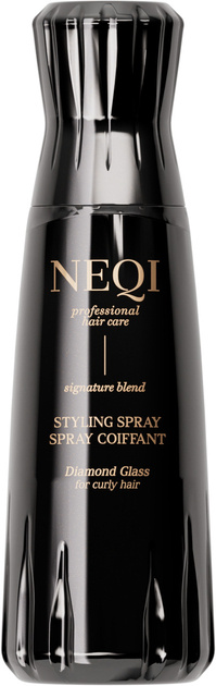 NEQI Treatment Treasure Diamond Glass Curly stylingový sprej pro kudrnaté vlasy 180 ml