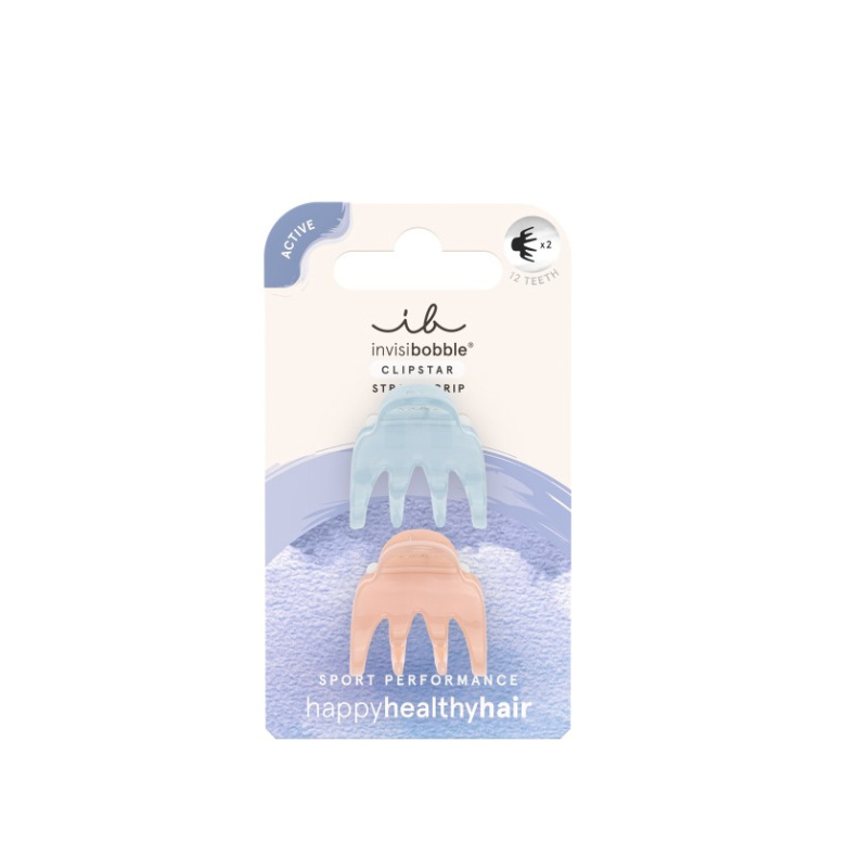 invisibobble Clipstar Gym Buddy skřipce na vlasy velikost S 2 ks