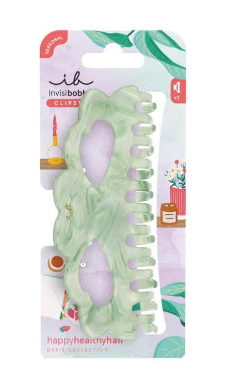 invisibobble Clipstar Oasis Matcha Reset skřipec do vlasů velký 1 ks