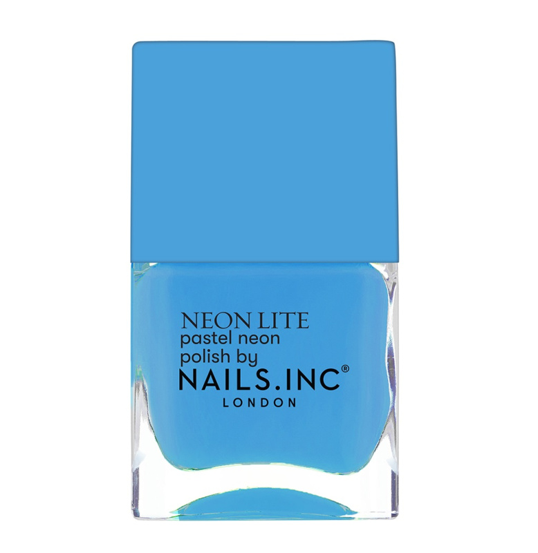 Nails Inc. Pastel Neon Seabright Street lak na nehty 14 ml