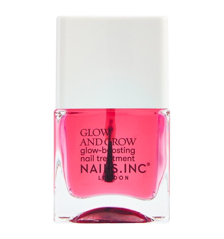 Nails Inc. Treatment Glow and Grow posilující péče na nehty 14 ml