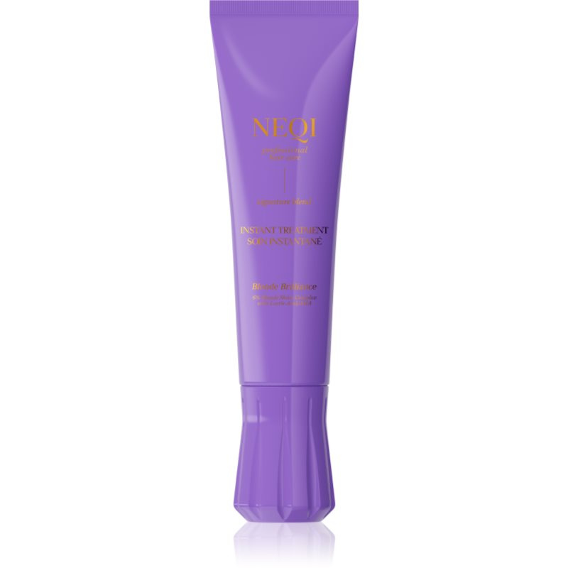 NEQI Treatment Treasure Blonde Brilliance regenerační kúra pro blond vlasy 100 ml