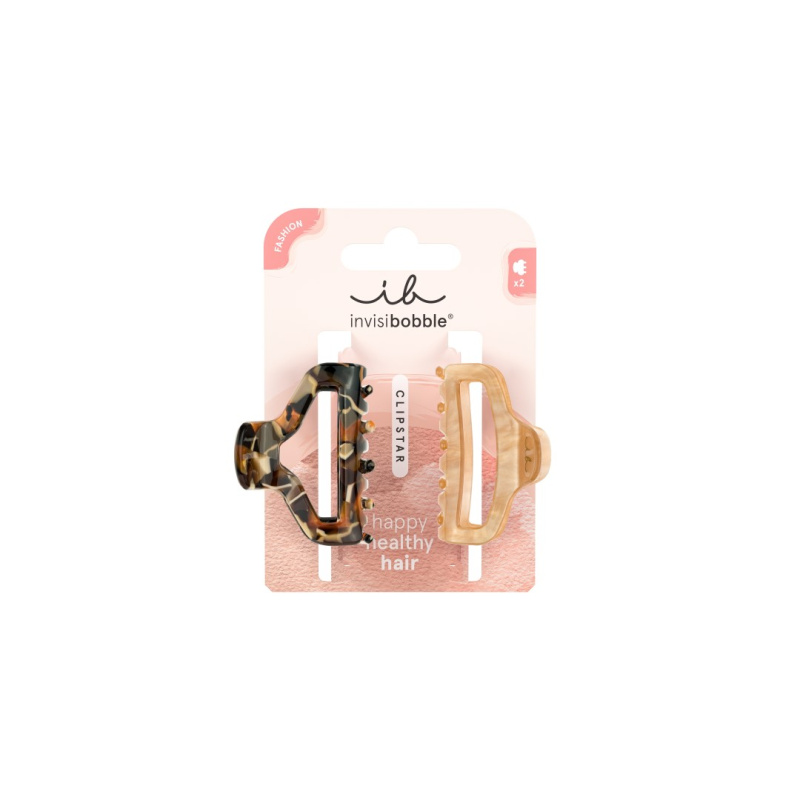 invisibobble Clipstar Golden Roar skřipce na vlasy velikost M 2 ks
