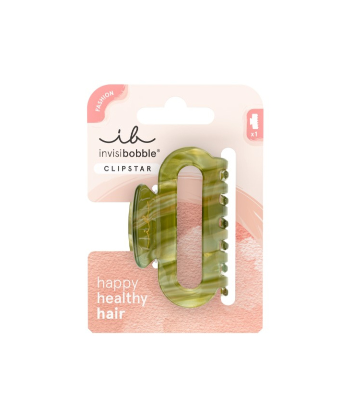 invisibobble Clipstar Evergreen skřipec do vlasů velikost M 1 ks