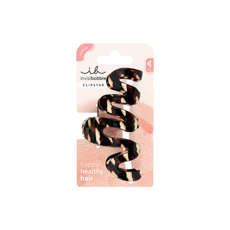 invisibobble Clipstar Cacao Cream skřipec do vlasů velikost L 1 ks