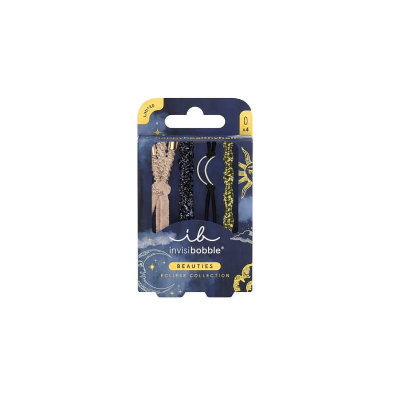 invisibobble Beauties Eclipse Shadowshine gumičky do vlasů 4 ks