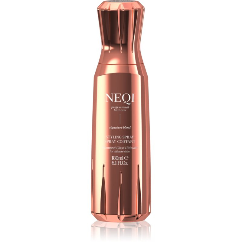 NEQI Forbidden Finish Diamond Glass Ultimate stylingový sprej 180 ml